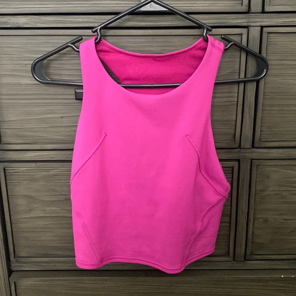 Pink Lululemon Invigorate Tank Size 6